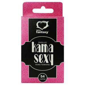 BARALHO KAMA SEXY HOMO FEMININO COM 54 CARTAS SEXY FANTASY