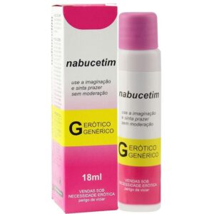 NABUCETIM GEL BEIJÁVEL MORANGO 18ML SECRET LOVE