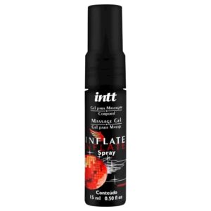 INFLATE ÓLEO CORPORAL PARA MASSAGEM EM SPRAY 15ML INTT