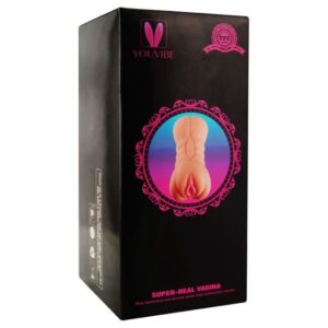 YOUVIBE PUSSY MASTURBADOR MASCULINO COM FORMATO DE VAGINA EM CYBERSKIN MISS COLLECTION