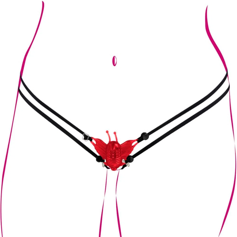 Vibrador calcinha borboleta1