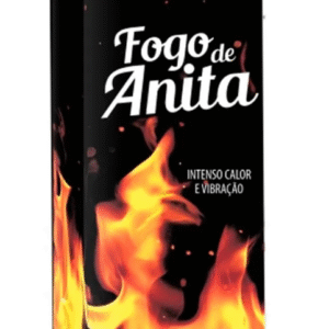 Fogo de Anita Gel Excitante Feminino que Esquenta e Vibra 15g Hot Flowers